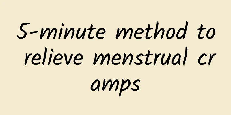 5-minute method to relieve menstrual cramps