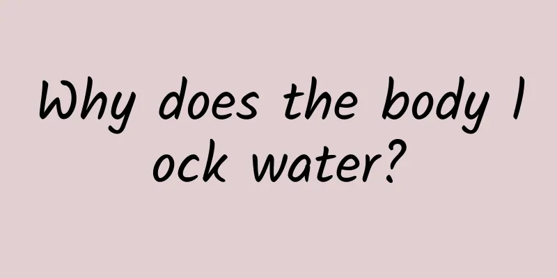 Why does the body lock water?