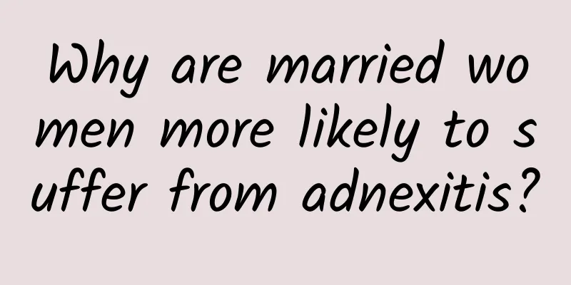Why are married women more likely to suffer from adnexitis?
