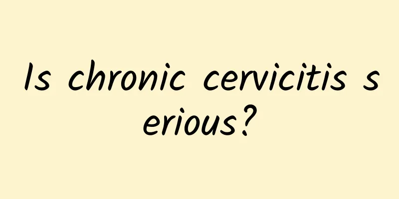 Is chronic cervicitis serious?