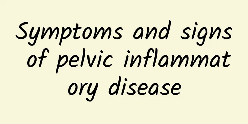 Symptoms and signs of pelvic inflammatory disease