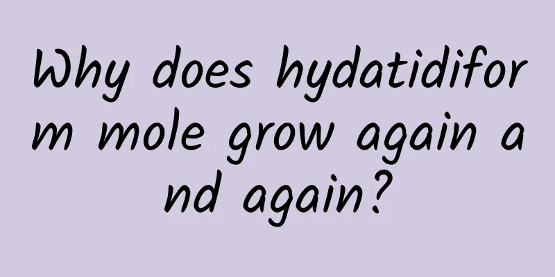 Why does hydatidiform mole grow again and again?