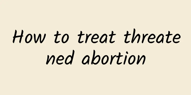 How to treat threatened abortion