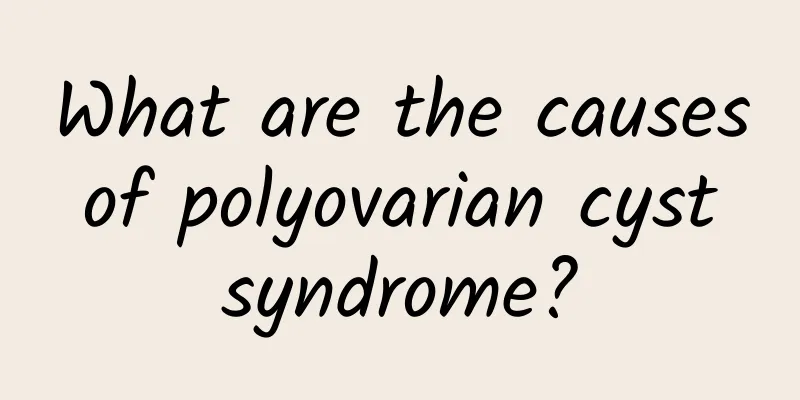 What are the causes of polyovarian cyst syndrome?