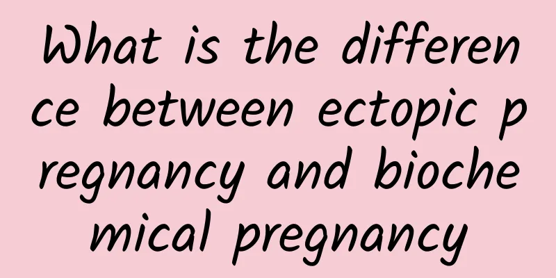 What is the difference between ectopic pregnancy and biochemical pregnancy