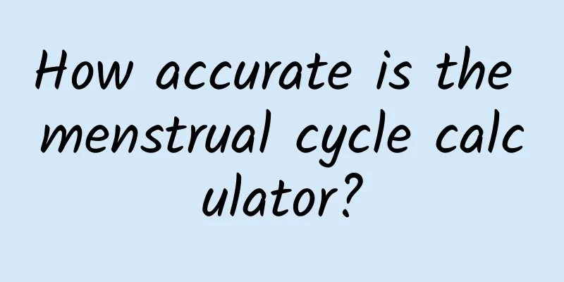 How accurate is the menstrual cycle calculator?