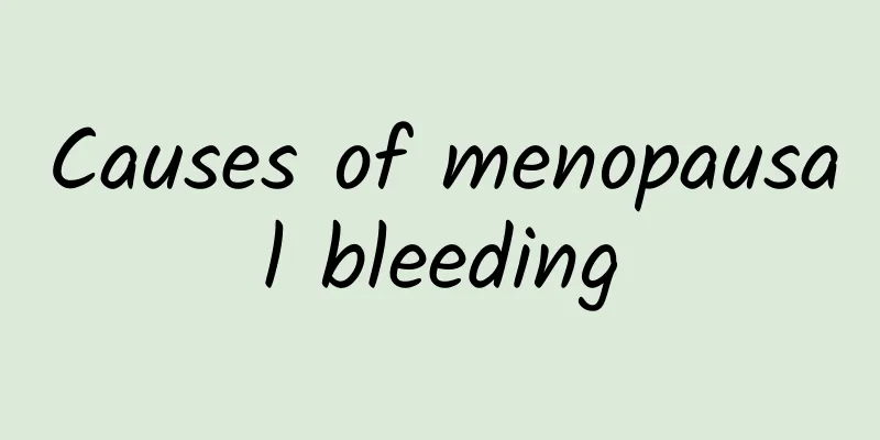 Causes of menopausal bleeding