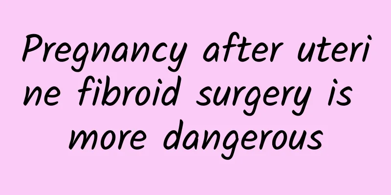 Pregnancy after uterine fibroid surgery is more dangerous
