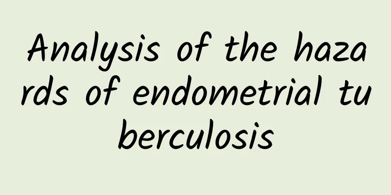 Analysis of the hazards of endometrial tuberculosis