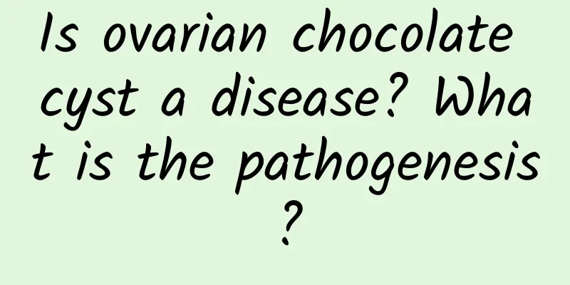 Is ovarian chocolate cyst a disease? What is the pathogenesis?
