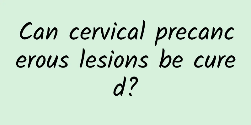 Can cervical precancerous lesions be cured?