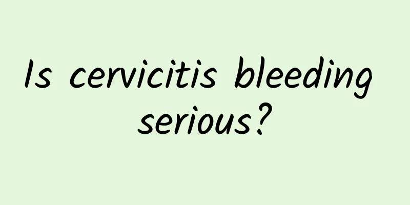 Is cervicitis bleeding serious?