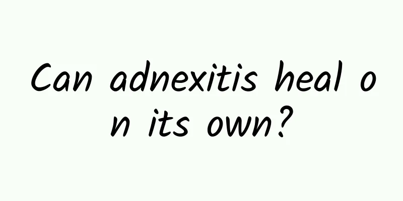 Can adnexitis heal on its own?