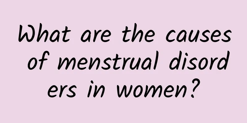What are the causes of menstrual disorders in women?