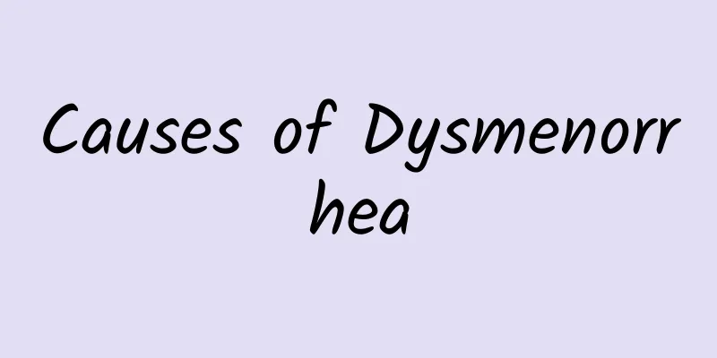 Causes of Dysmenorrhea