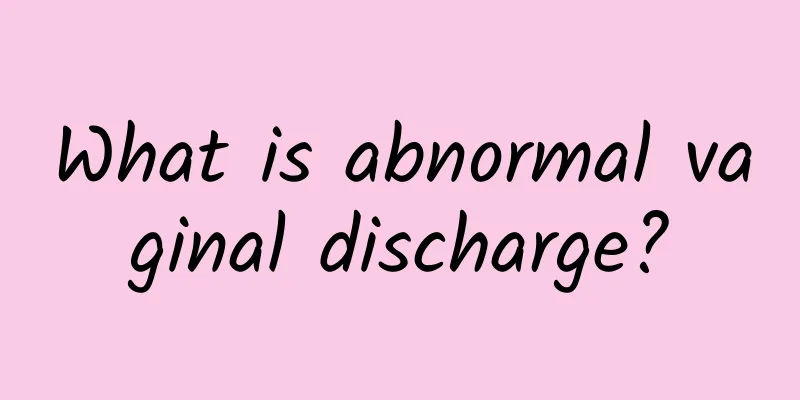 What is abnormal vaginal discharge?