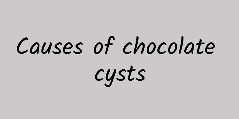 Causes of chocolate cysts