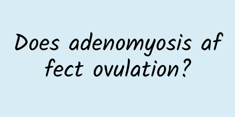 Does adenomyosis affect ovulation?