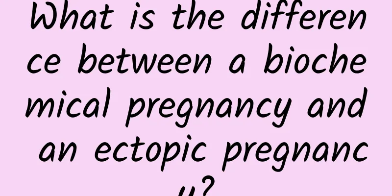 What is the difference between a biochemical pregnancy and an ectopic pregnancy?
