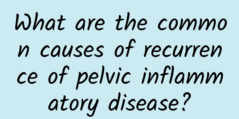 What are the common causes of recurrence of pelvic inflammatory disease?