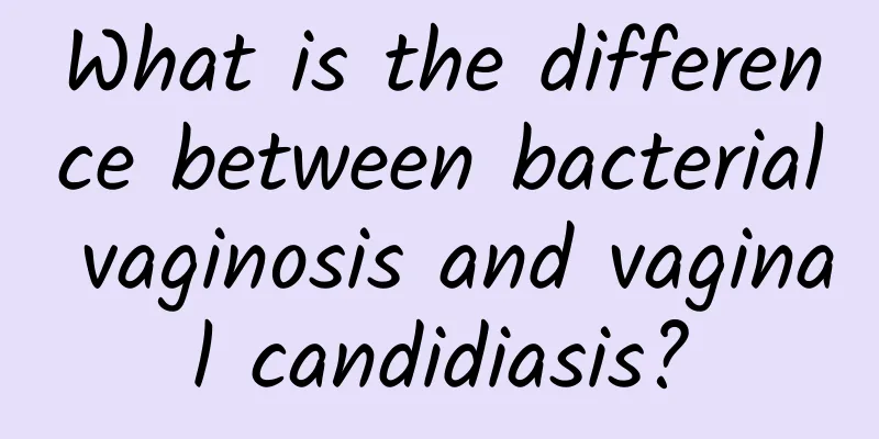 What is the difference between bacterial vaginosis and vaginal candidiasis?