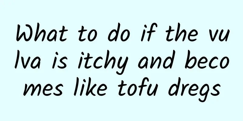 What to do if the vulva is itchy and becomes like tofu dregs