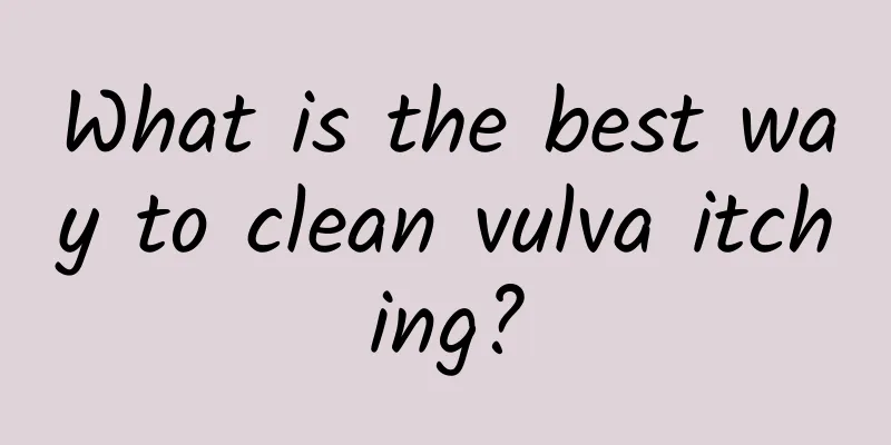 What is the best way to clean vulva itching?