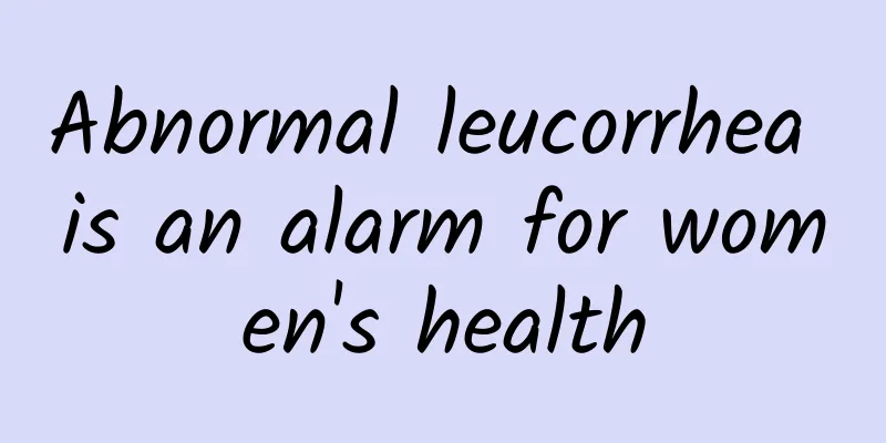Abnormal leucorrhea is an alarm for women's health
