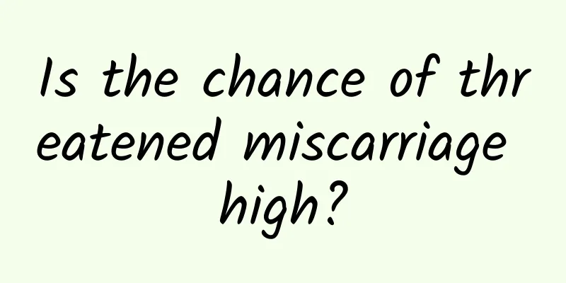 Is the chance of threatened miscarriage high?