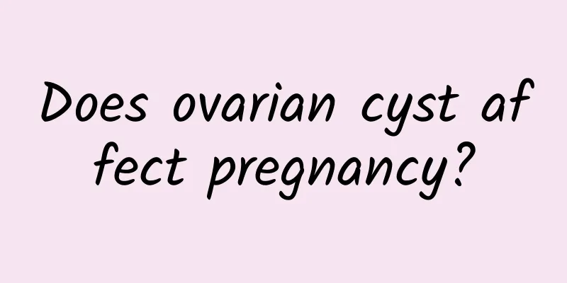 Does ovarian cyst affect pregnancy?