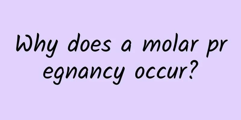 Why does a molar pregnancy occur?