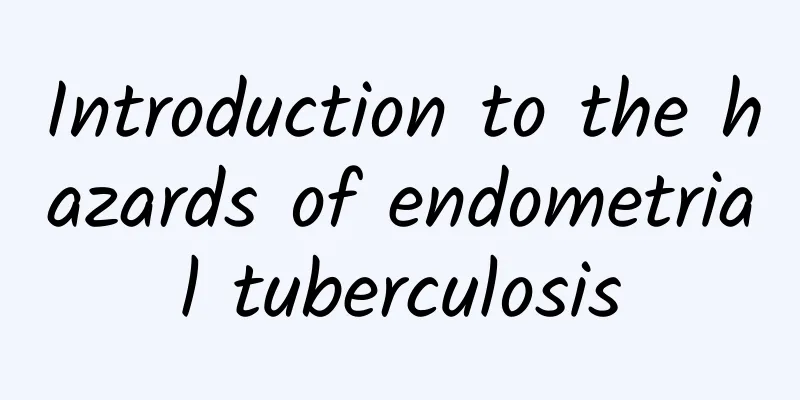 Introduction to the hazards of endometrial tuberculosis