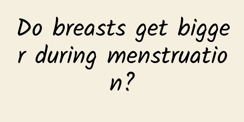 Do breasts get bigger during menstruation?