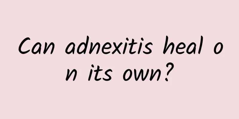 Can adnexitis heal on its own?