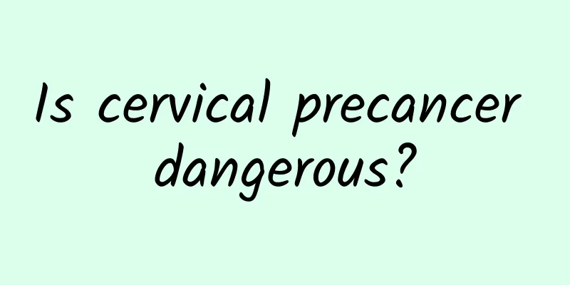 Is cervical precancer dangerous?