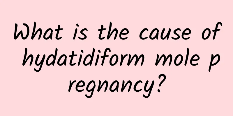 What is the cause of hydatidiform mole pregnancy?