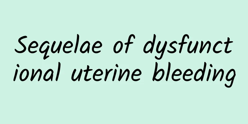 Sequelae of dysfunctional uterine bleeding