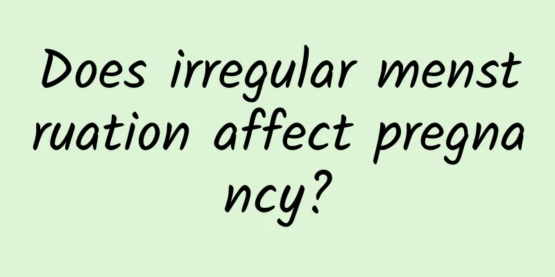 Does irregular menstruation affect pregnancy?