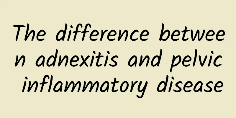 The difference between adnexitis and pelvic inflammatory disease