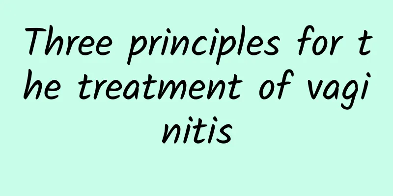 Three principles for the treatment of vaginitis
