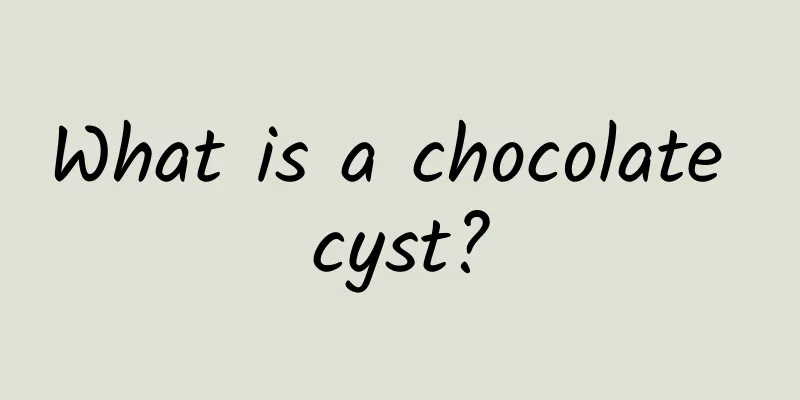 What is a chocolate cyst?