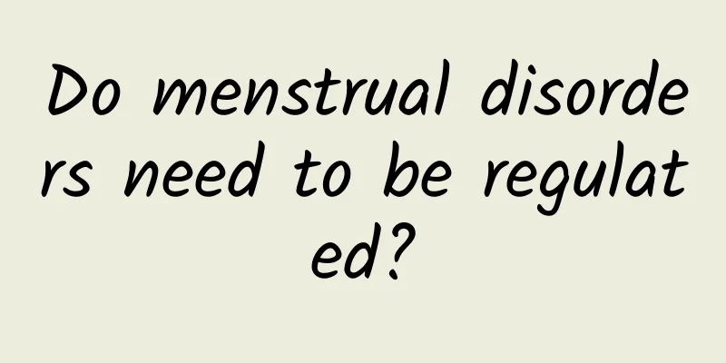 Do menstrual disorders need to be regulated?