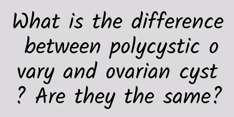 What is the difference between polycystic ovary and ovarian cyst? Are they the same?