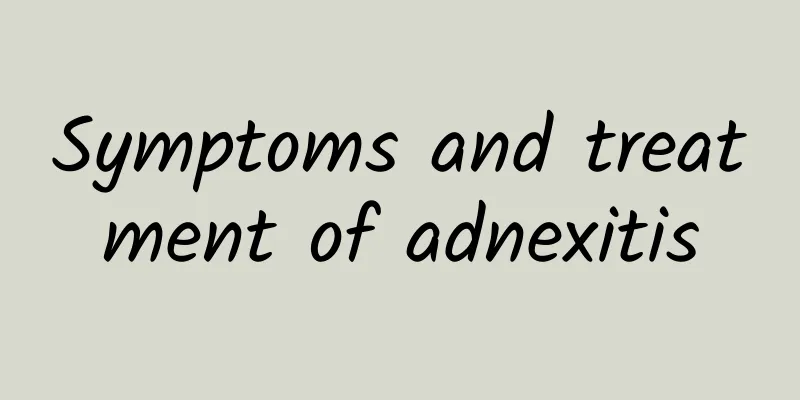 Symptoms and treatment of adnexitis