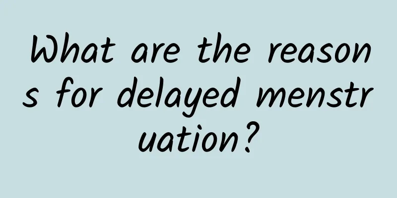 What are the reasons for delayed menstruation?