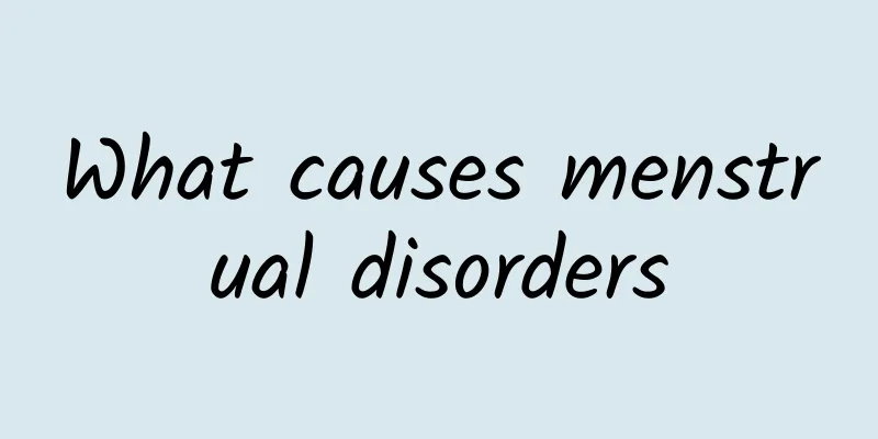 What causes menstrual disorders