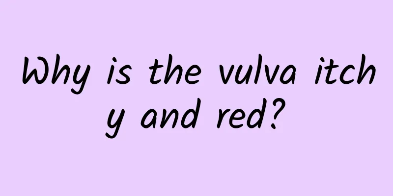 Why is the vulva itchy and red?