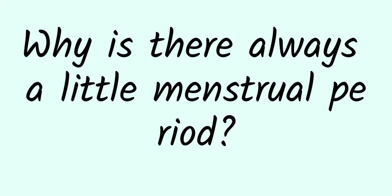 Why is there always a little menstrual period?