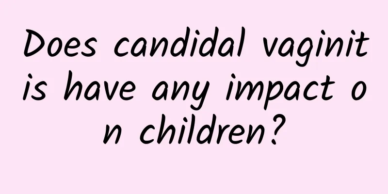 Does candidal vaginitis have any impact on children?