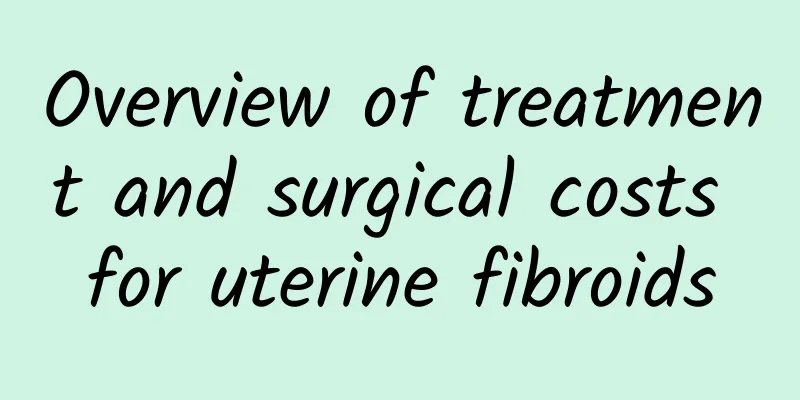 Overview of treatment and surgical costs for uterine fibroids
